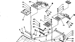 Кронштейн 281-56-12310 Komatsu