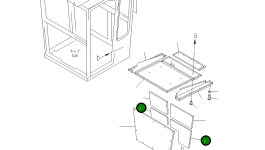 Лист 235-950-6130 Komatsu