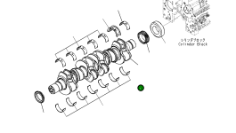 Коленчатый вал 6754-31-1111 Komatsu