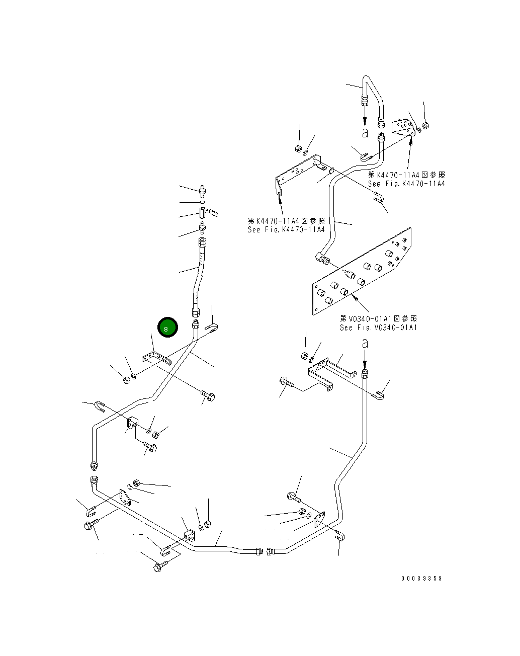 Кронштейн 42C-Z89-1950 Komatsu
