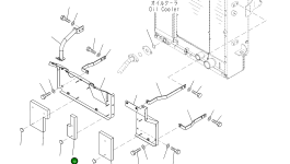 Лист 418-03-41350 Komatsu