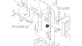 Лист 21P-54-K5340 Komatsu