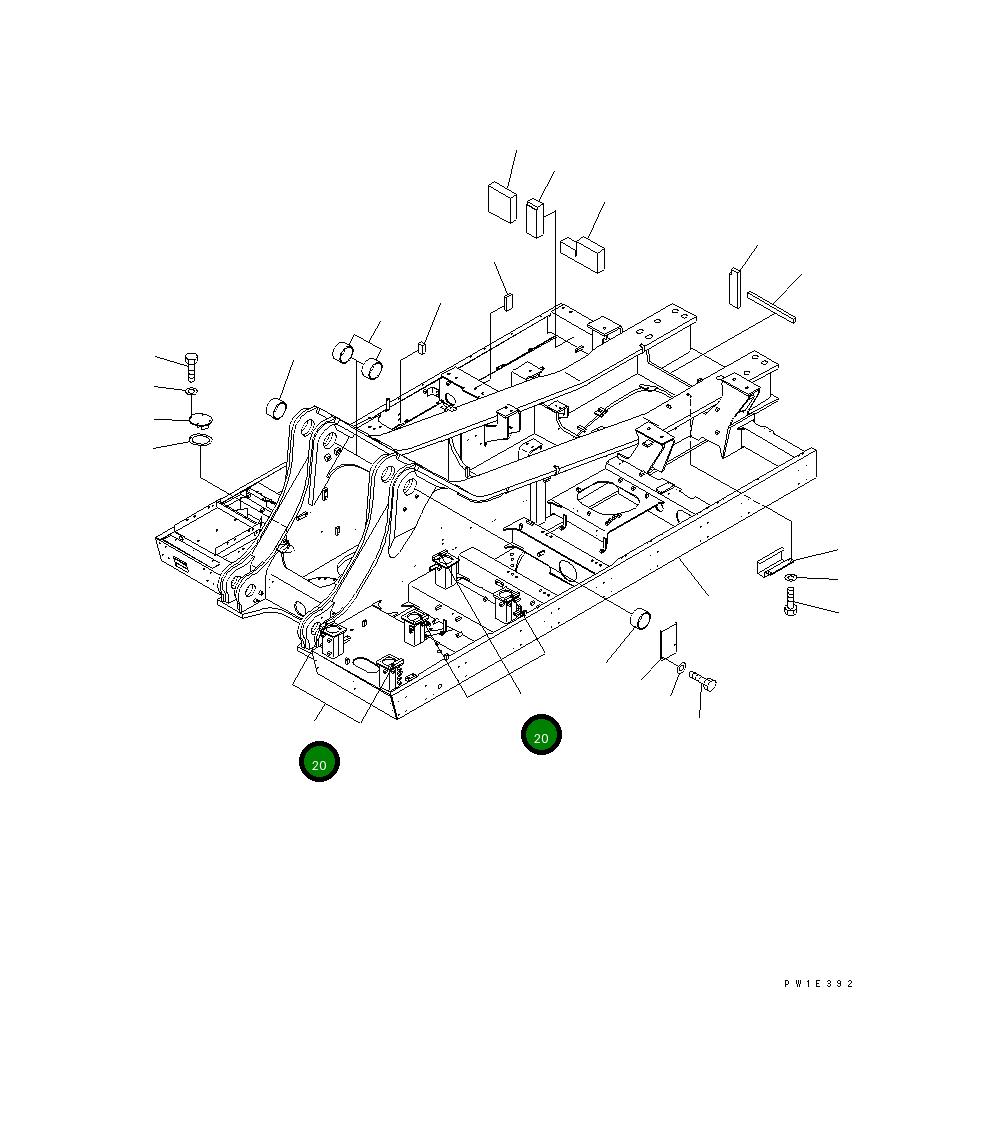 Лист 21N-46-37330 Komatsu