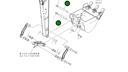 Палец 22K-70-21651 Komatsu