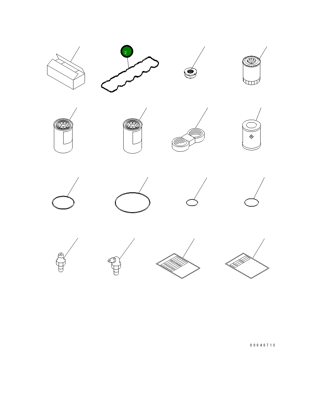Набивка 6751-11-8180 Komatsu