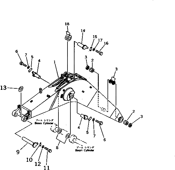 Втулка 21N-70-11190 Komatsu