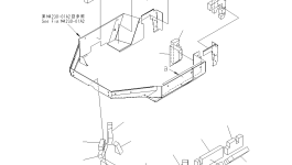 Лист 416-Z97-4280 Komatsu