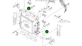 Кронштейн 56D-03-21850 Komatsu