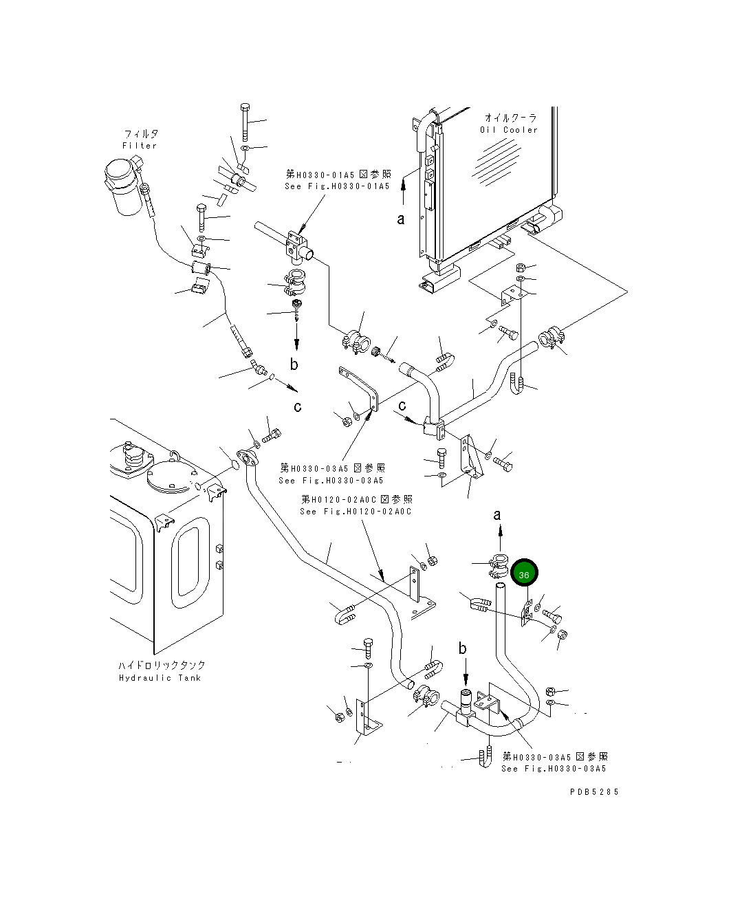 Кронштейн 20Y-62-27330 Komatsu