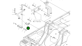 Кронштейн 209-64-12760 Komatsu