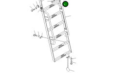 Палец 21T-54-15712 Komatsu