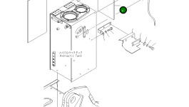 Лист 22U-60-27170 Komatsu