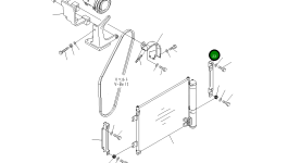 Кронштейн 22B-979-2141 Komatsu