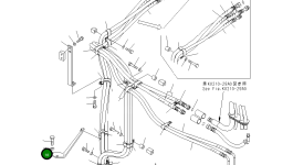 Кронштейн 21T-979-3860 Komatsu