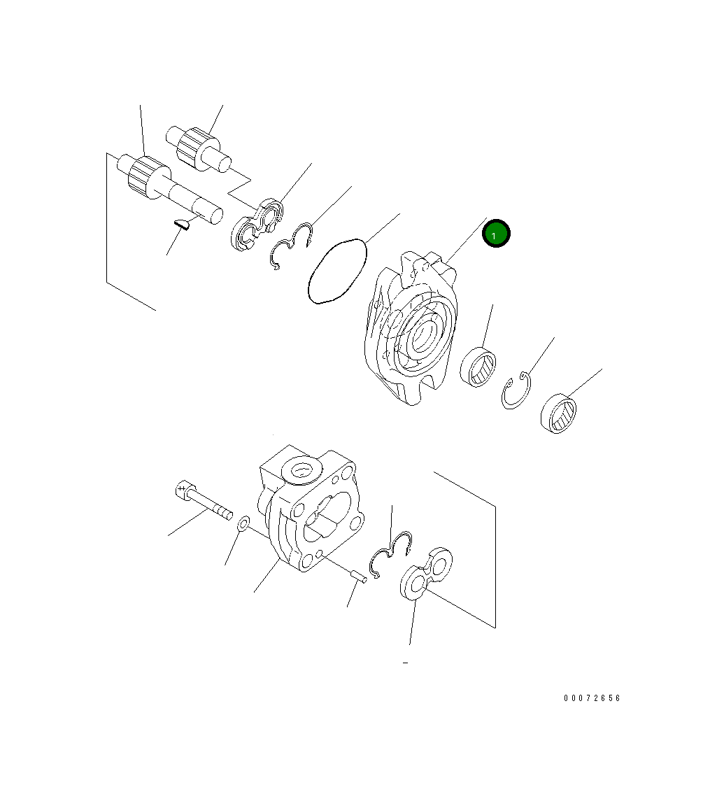 Кронштейн 705-43-80011 Komatsu
