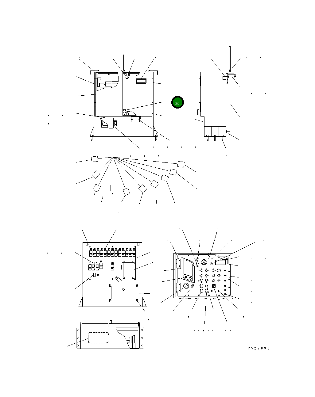 Кронштейн 8255-06-2530 Komatsu