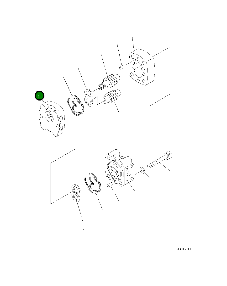 Кронштейн 705-40-80570 Komatsu