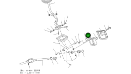 Кривошип 14Y-43-11382 Komatsu