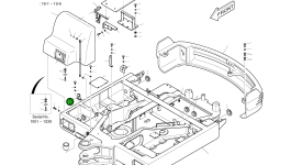 Кронштейн 195-02340A Komatsu