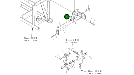 Кронштейн 20D-973-3230 Komatsu