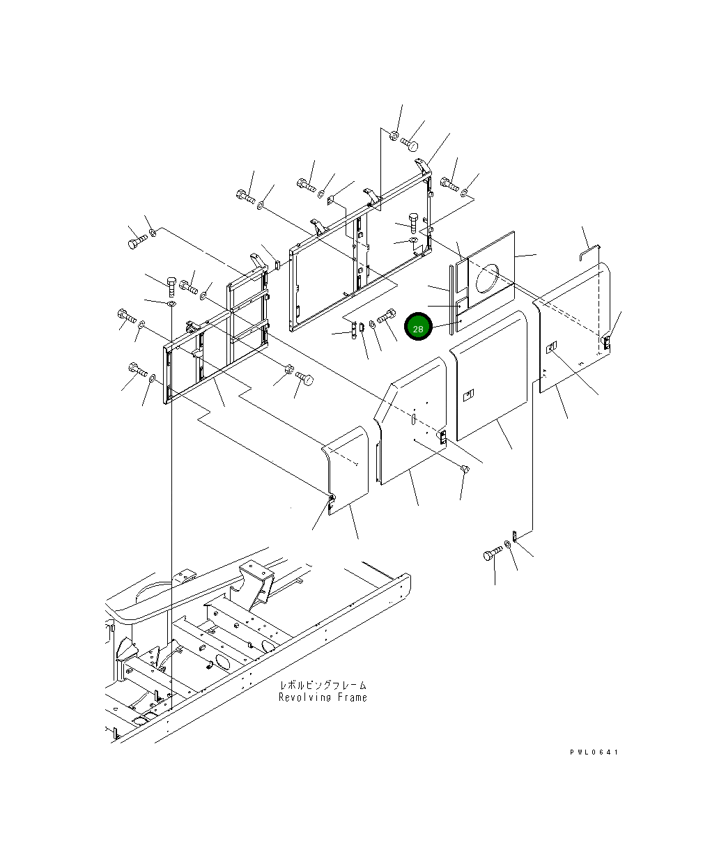 Лист 209-54-74830 Komatsu