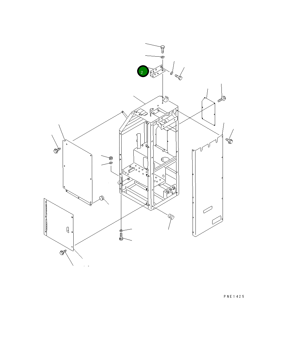 Кронштейн 428-54-12350 Komatsu