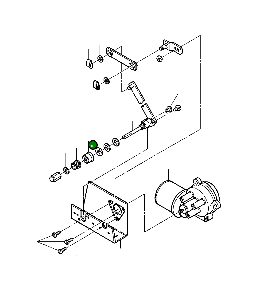 Колпак 1432 544 H1 Komatsu
