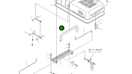 Лист 207-54-62121 Komatsu