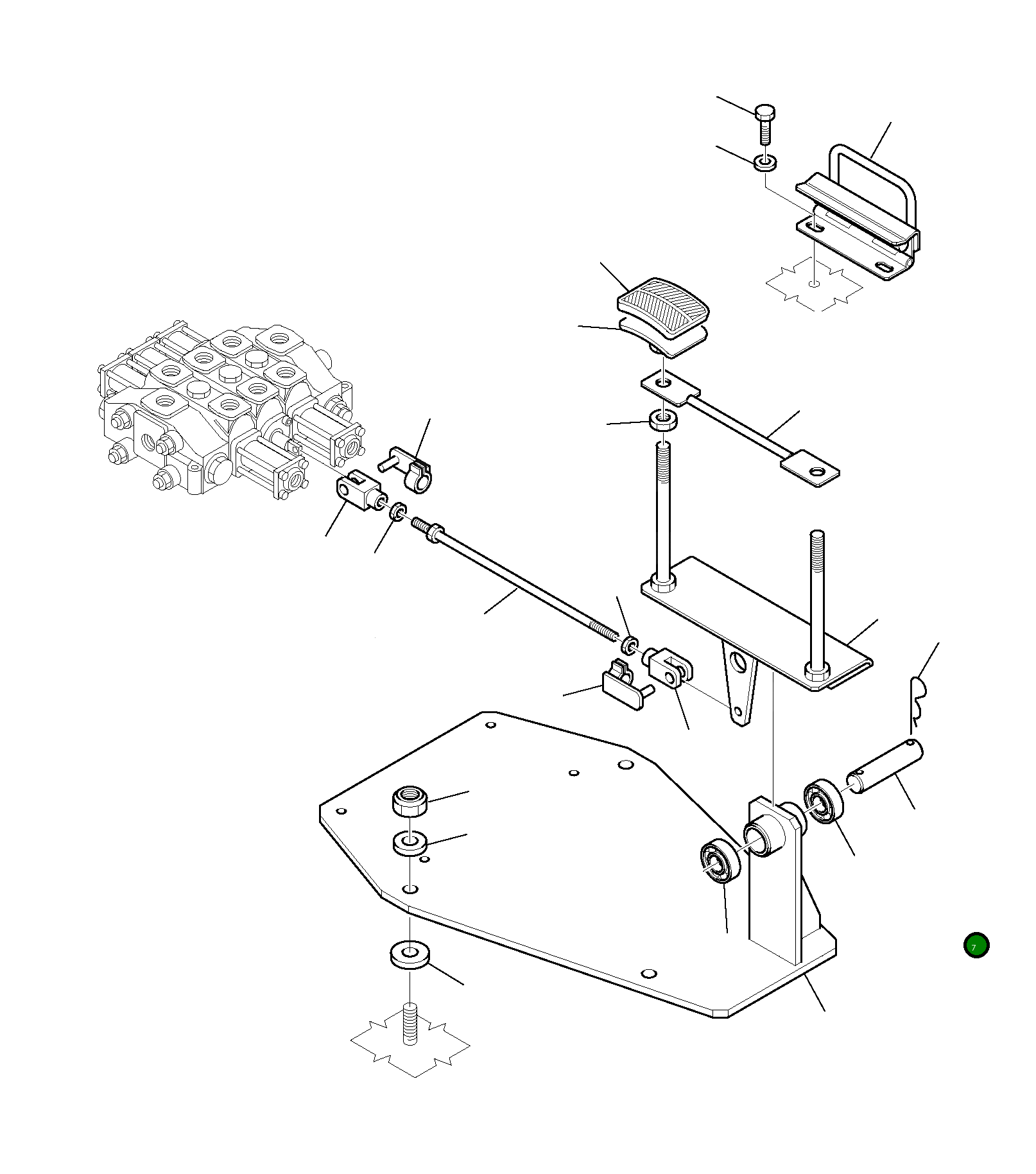 Палец 334409639 Komatsu