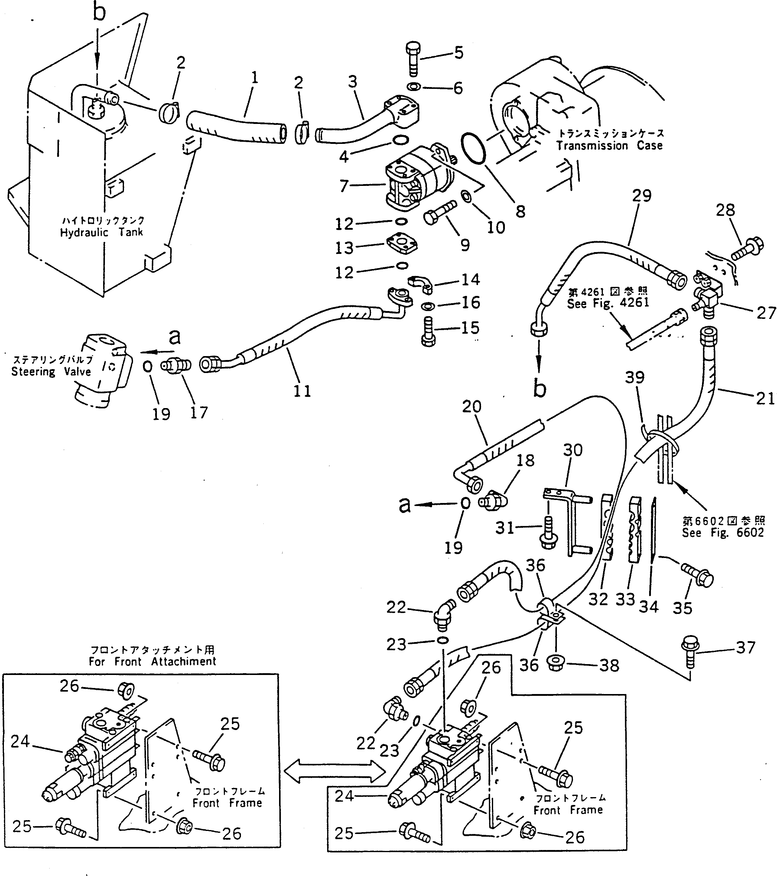 Шланг 42A-62-13120 Komatsu