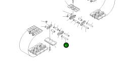Палец 207-32-11152 Komatsu