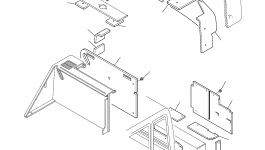 Лист 22E-54-11961 Komatsu