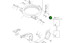 Палец 232-735-4161 Komatsu
