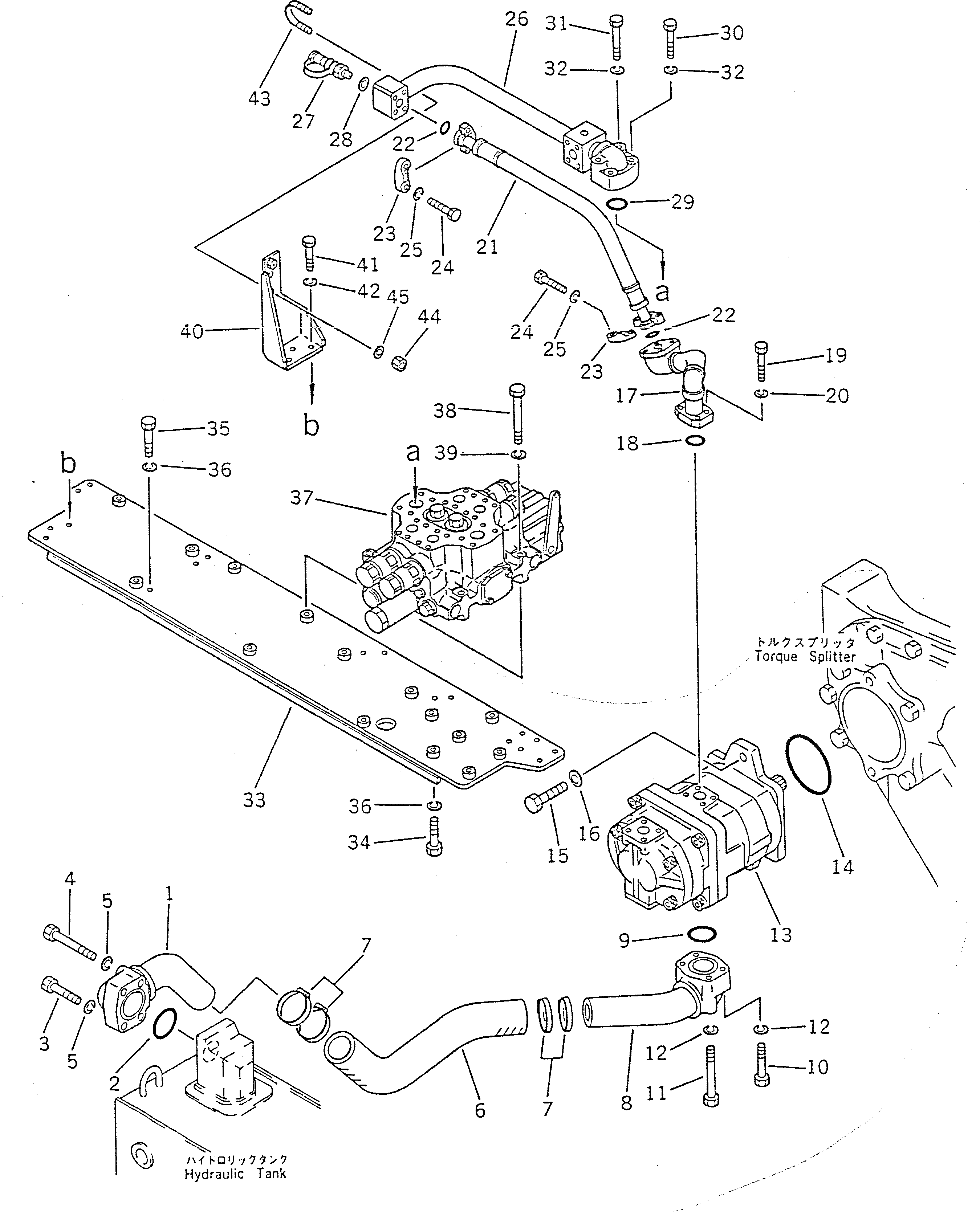 Шланг 07089-01005 Komatsu