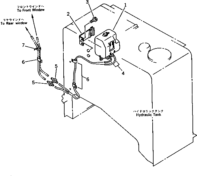 Кронштейн 419-07-16121 Komatsu