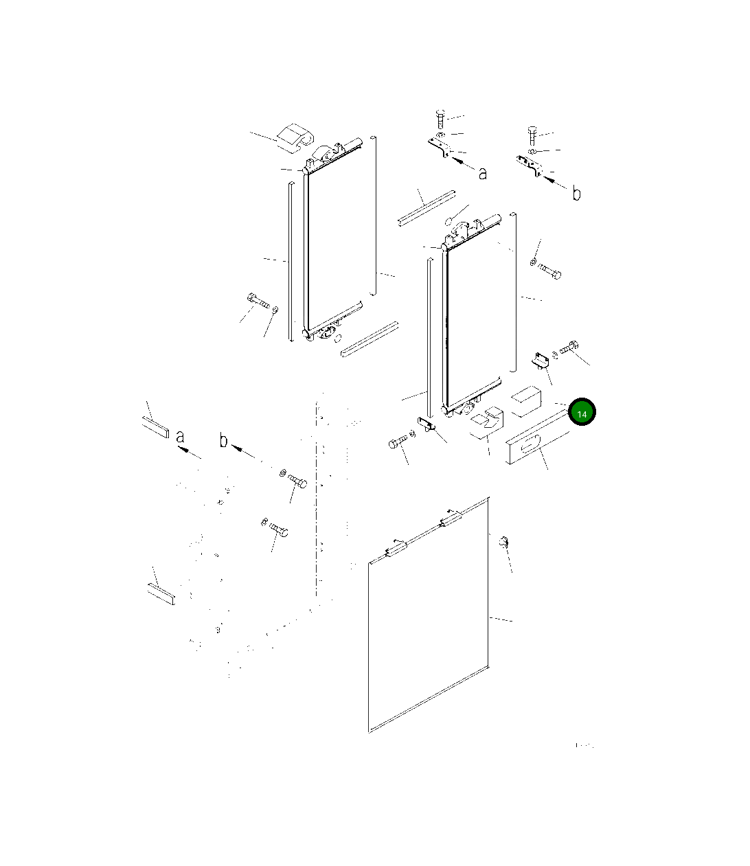 Лист 2A6-03-11711 Komatsu