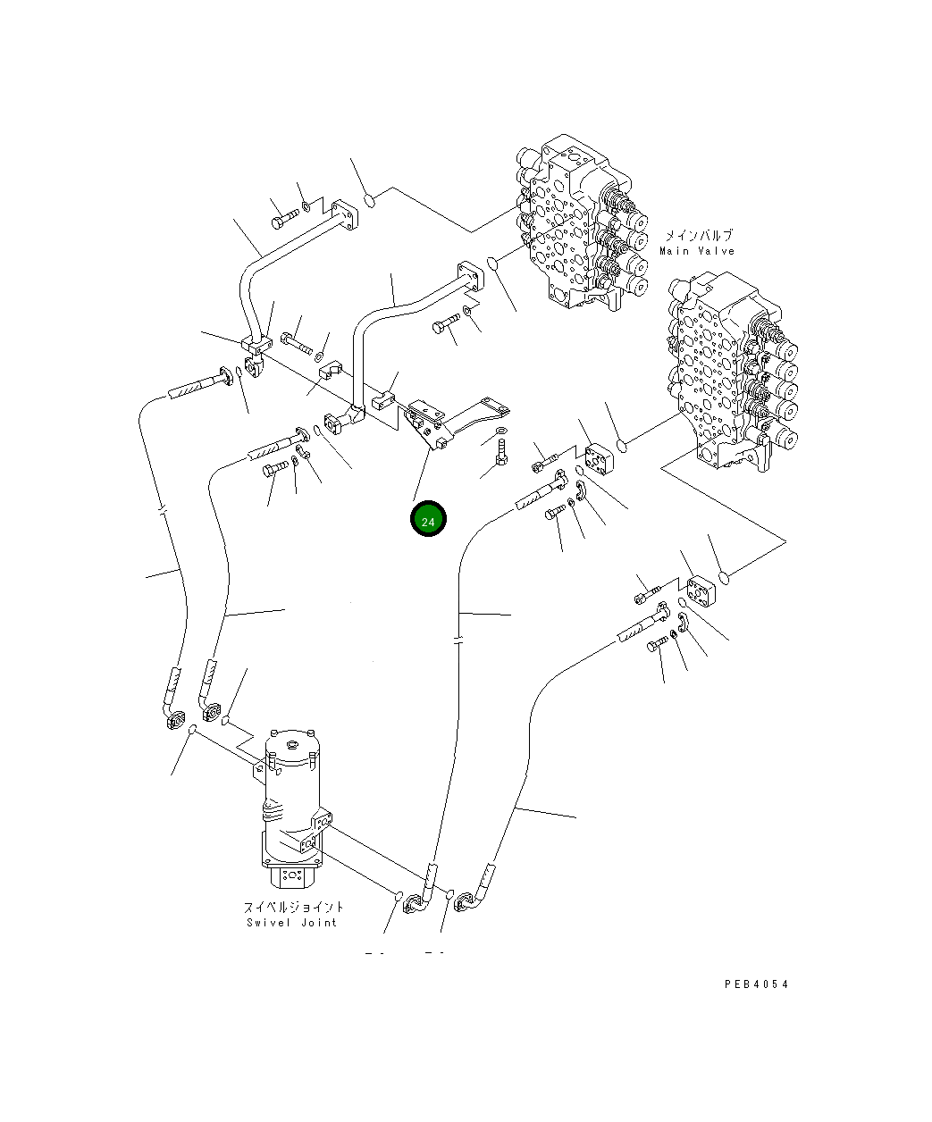 Кронштейн 209-62-71442 Komatsu