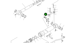 Кронштейн 707-88-27770 Komatsu