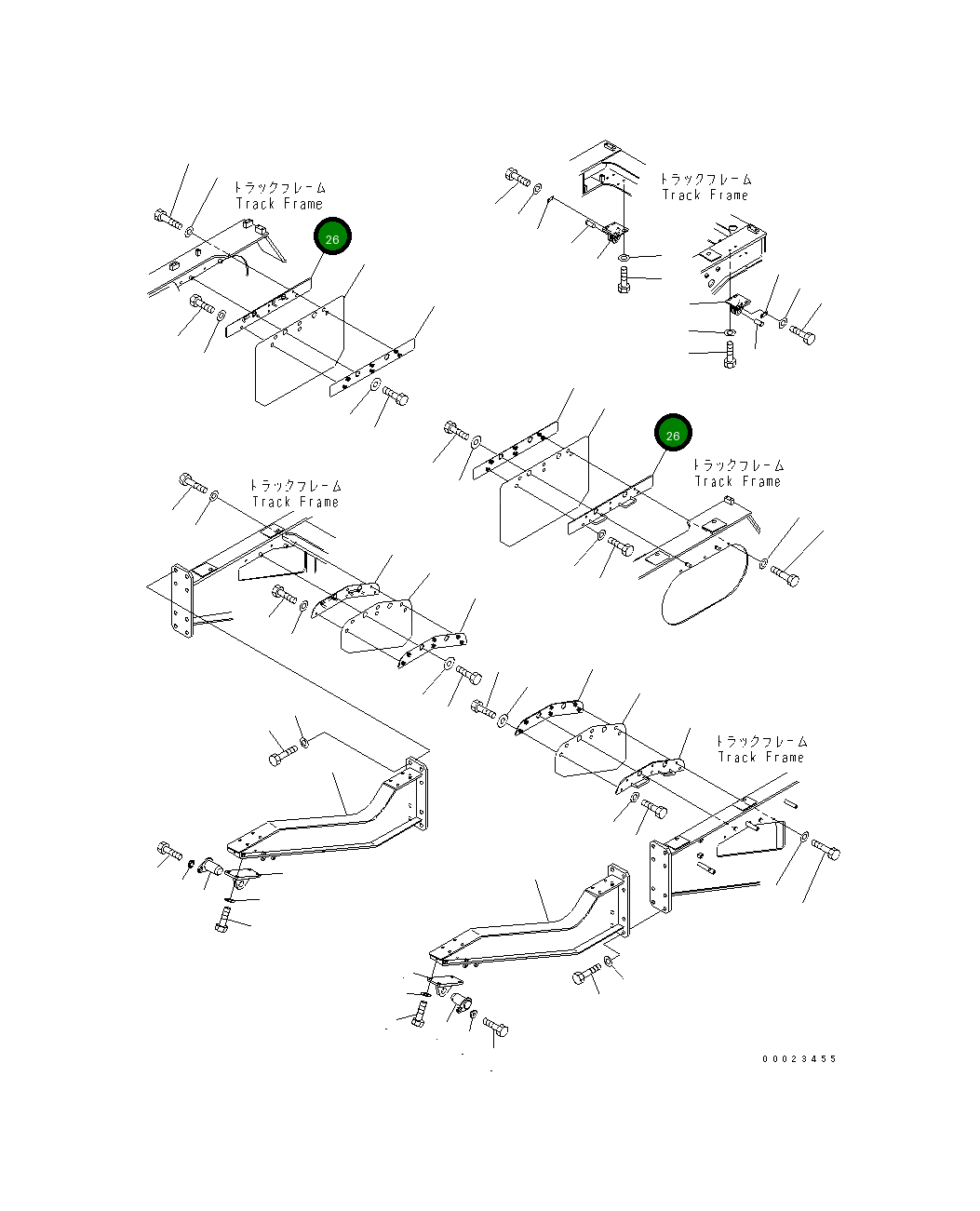 Кронштейн 8260-75-1591 Komatsu
