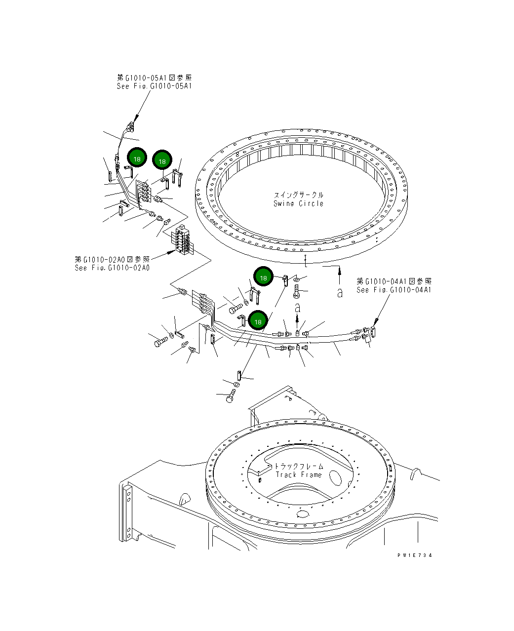 Кронштейн 21T-68-67480 Komatsu