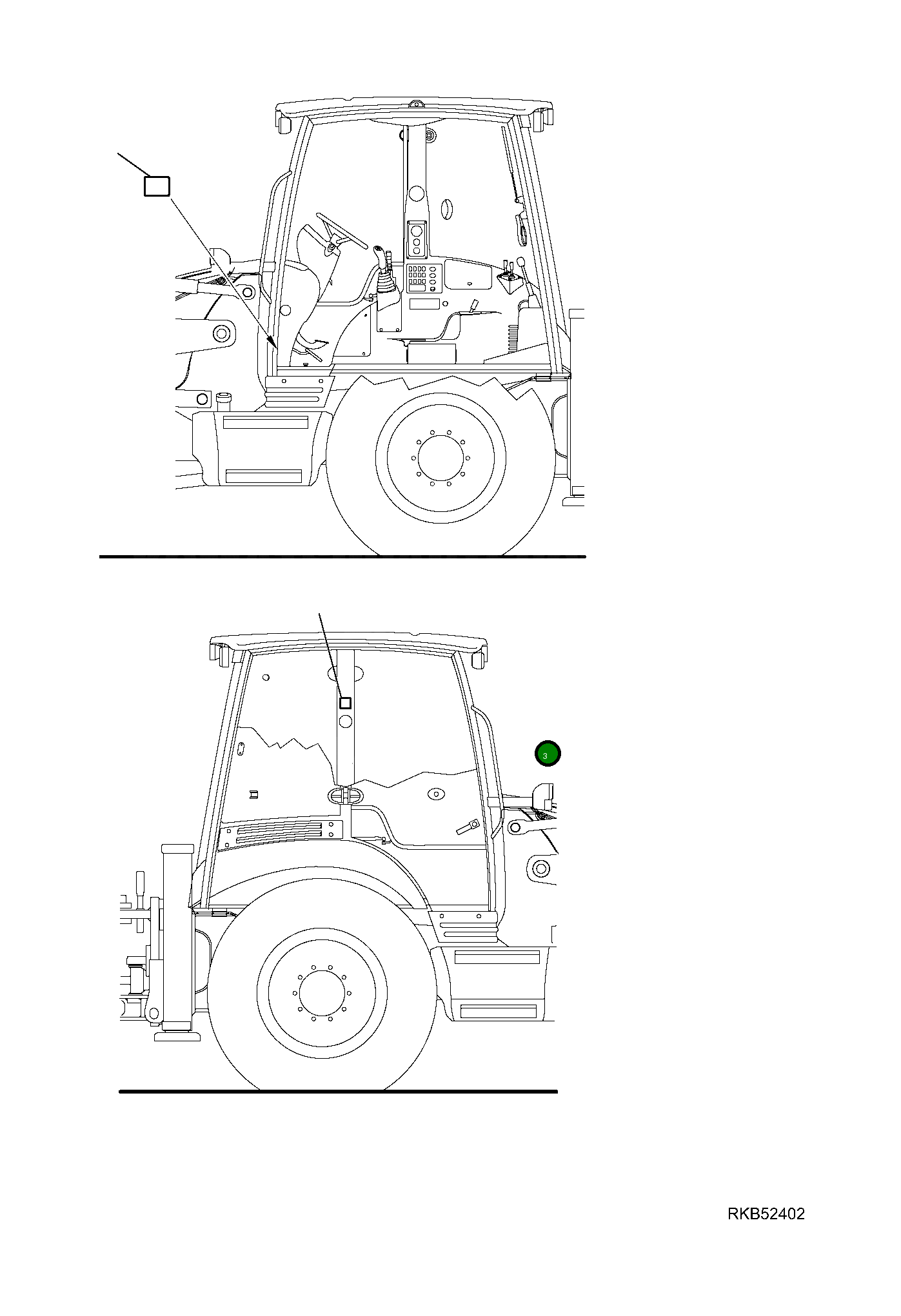 Наклейка 42N-93-11790 Komatsu
