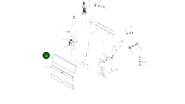 Лист 419-54-55480 Komatsu