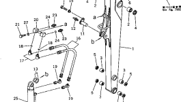 Кронштейн 21X-943-1120 Komatsu