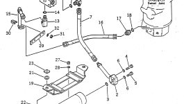 Проставка 22W-862-8540 Komatsu