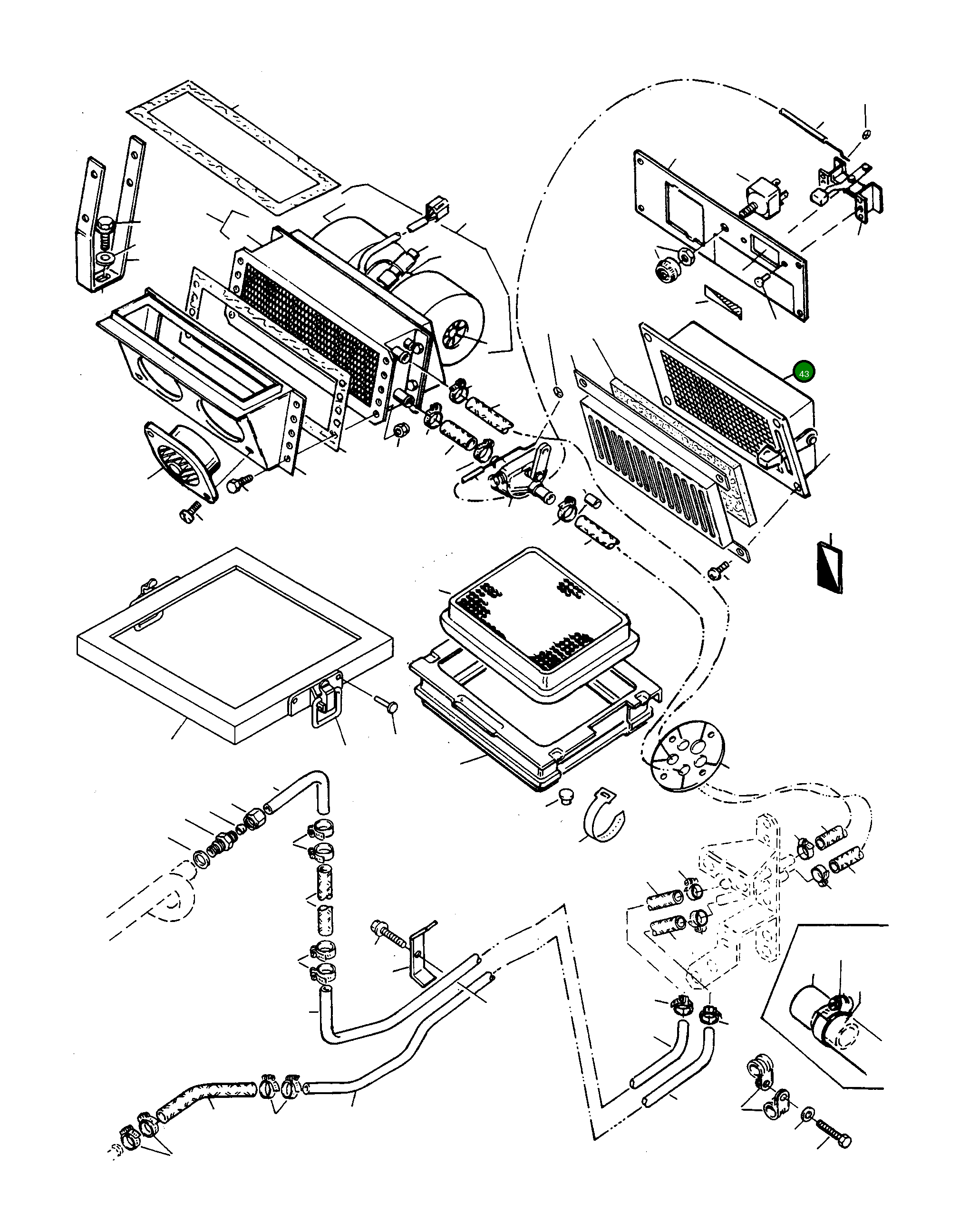 Ограждение 4202106M92 Komatsu