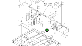 Кронштейн 8242-54-2394 Komatsu