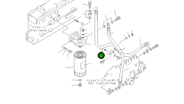 Кронштейн 6050-71-5710 Komatsu