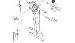 Палец 22K-70-23250 Komatsu