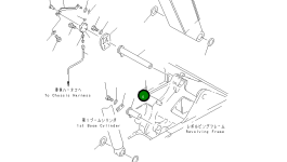 Палец 21X-70-11170 Komatsu