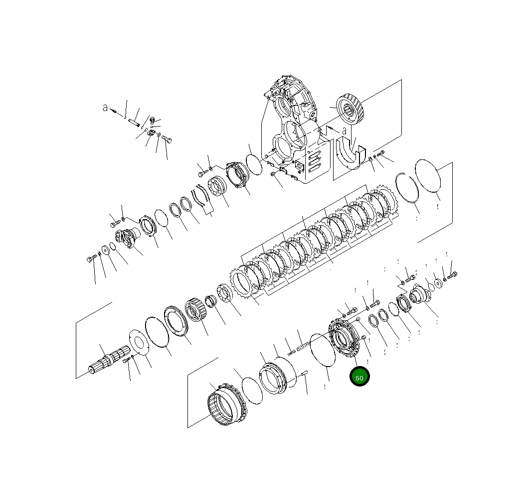 Корпус 426-15-43291 Komatsu